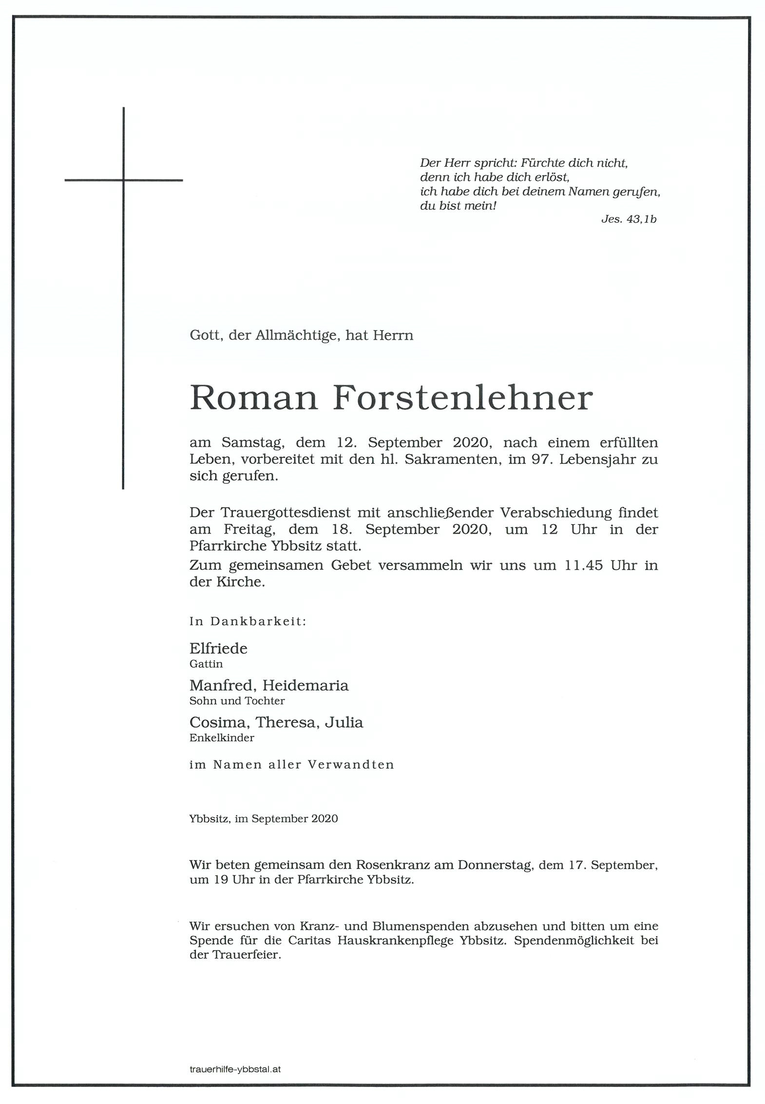 Parte Roman Forstenlehner