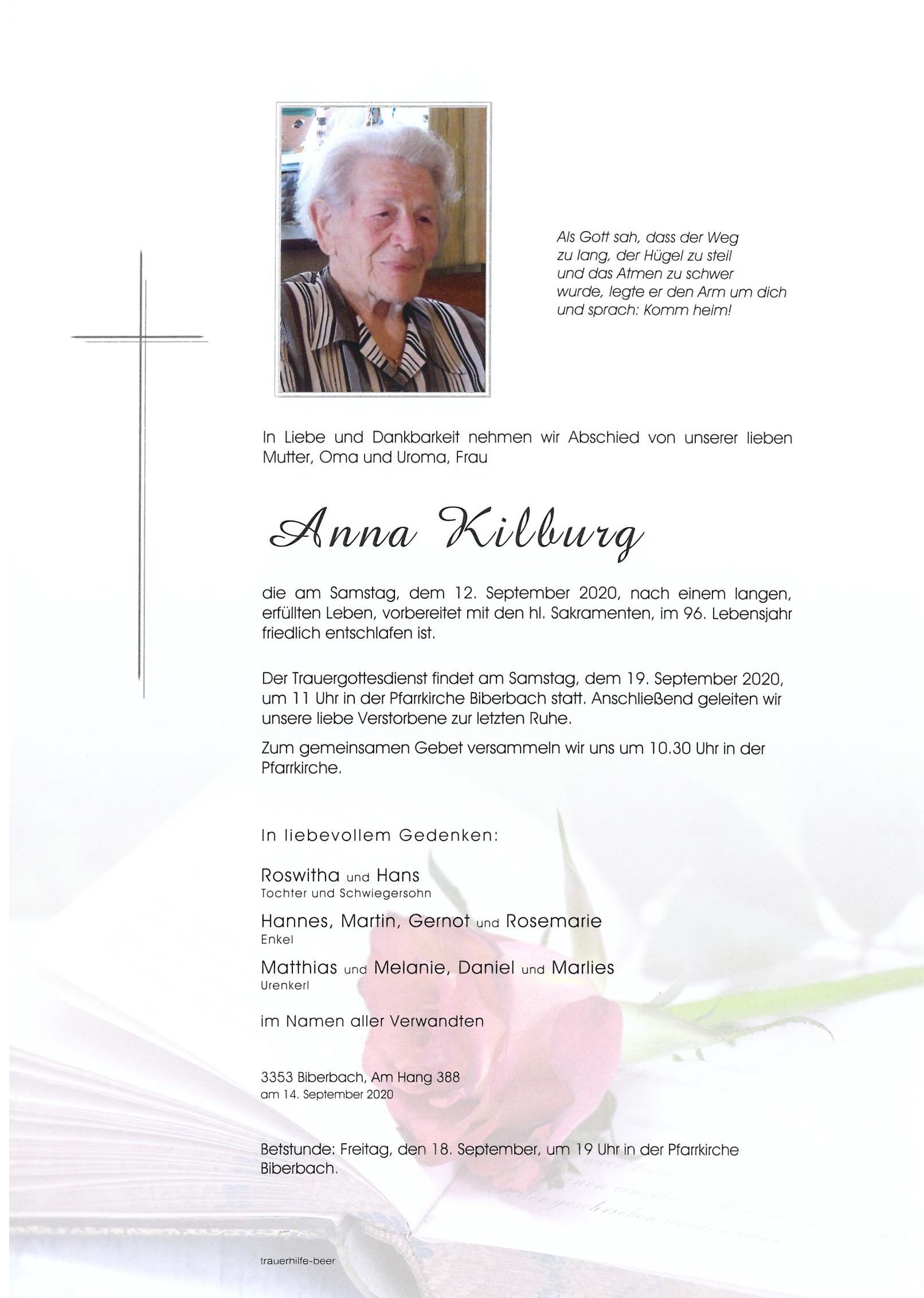 Parte Anna Kilburg