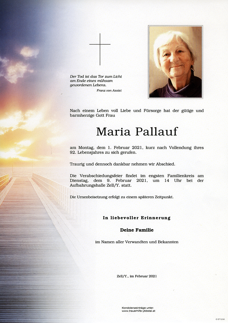 Parte Maria Pallauf