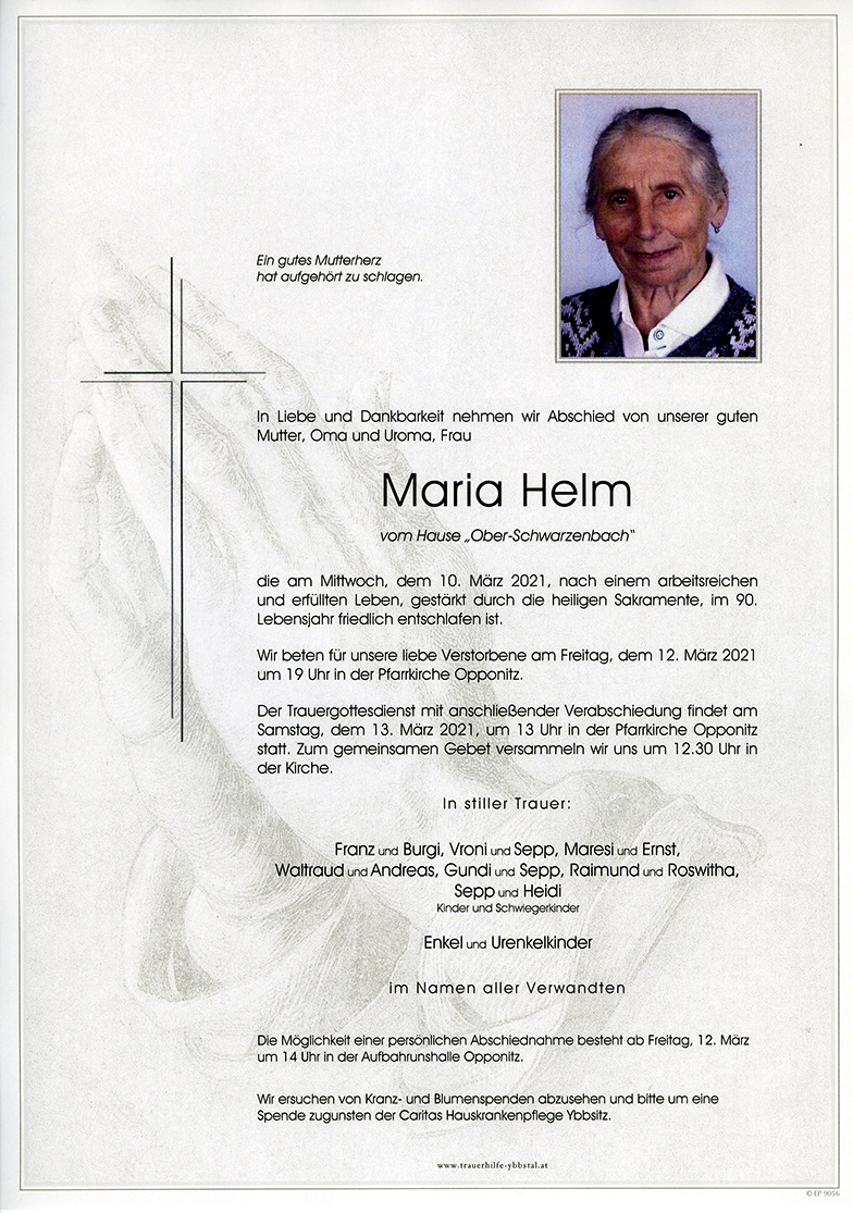 Parte Maria Helm