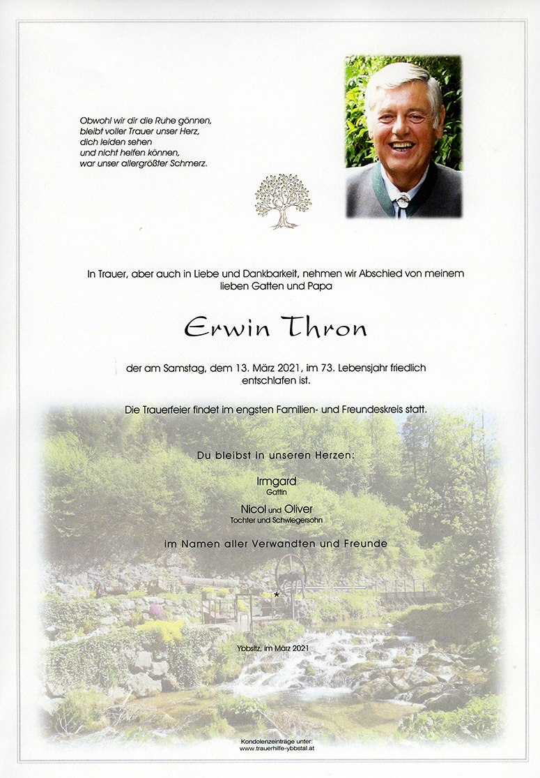 Parte Erwin Thron