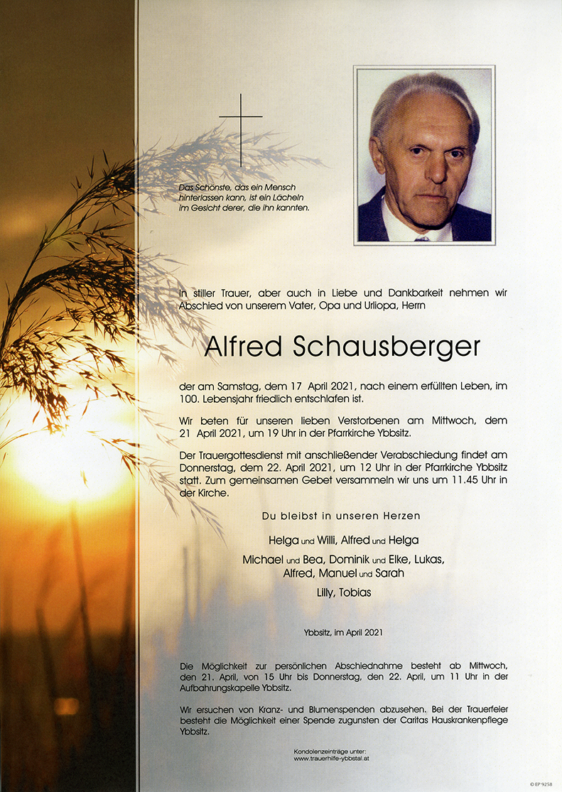 Parte Alfred Schausberger