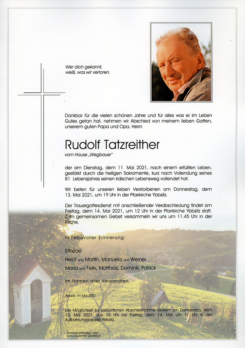 Parte Rudolf Tatzreither