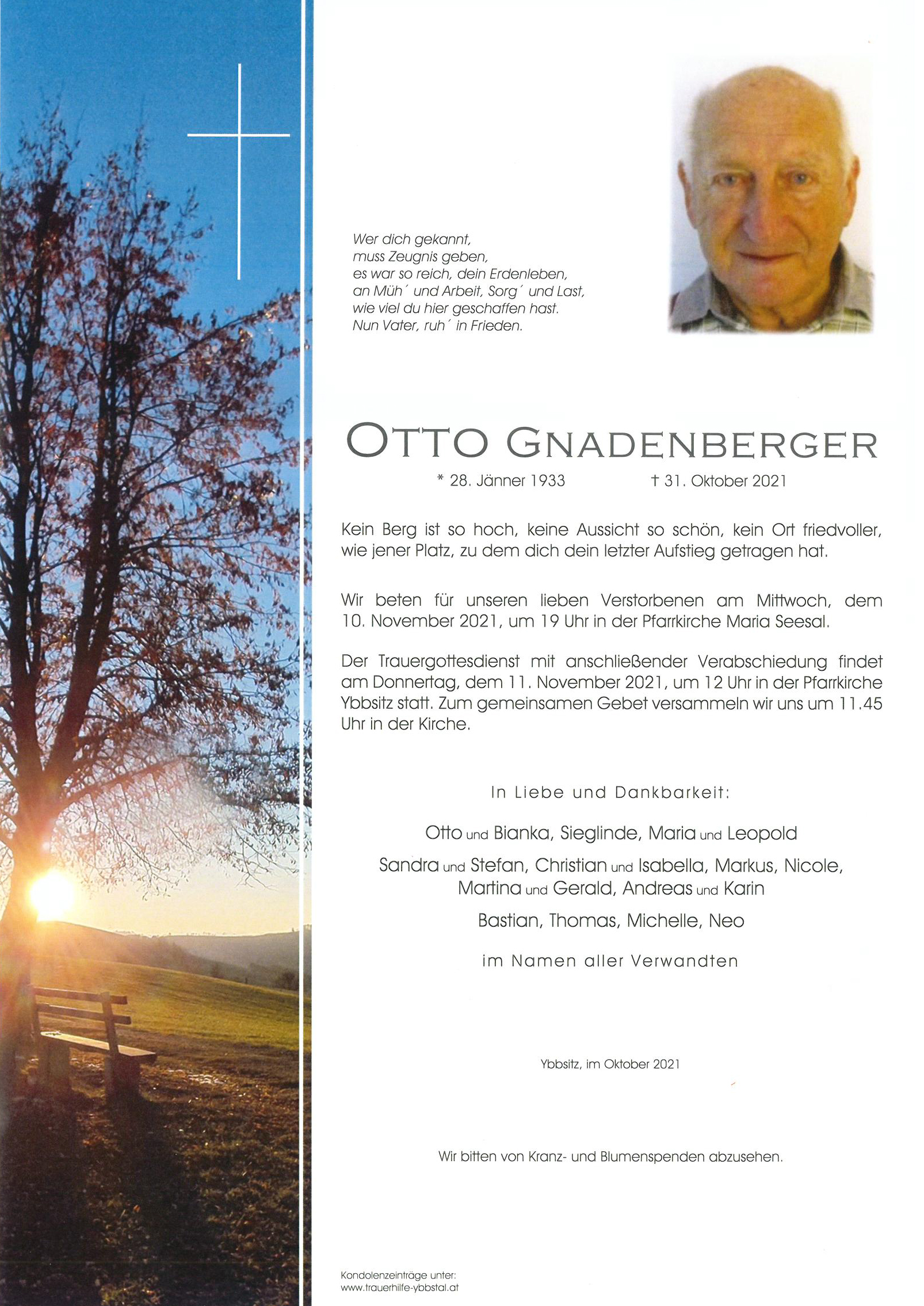 Parte Otto Gnadenberger