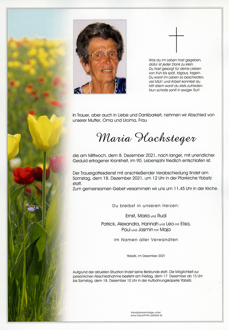 Parte Maria Hochsteger