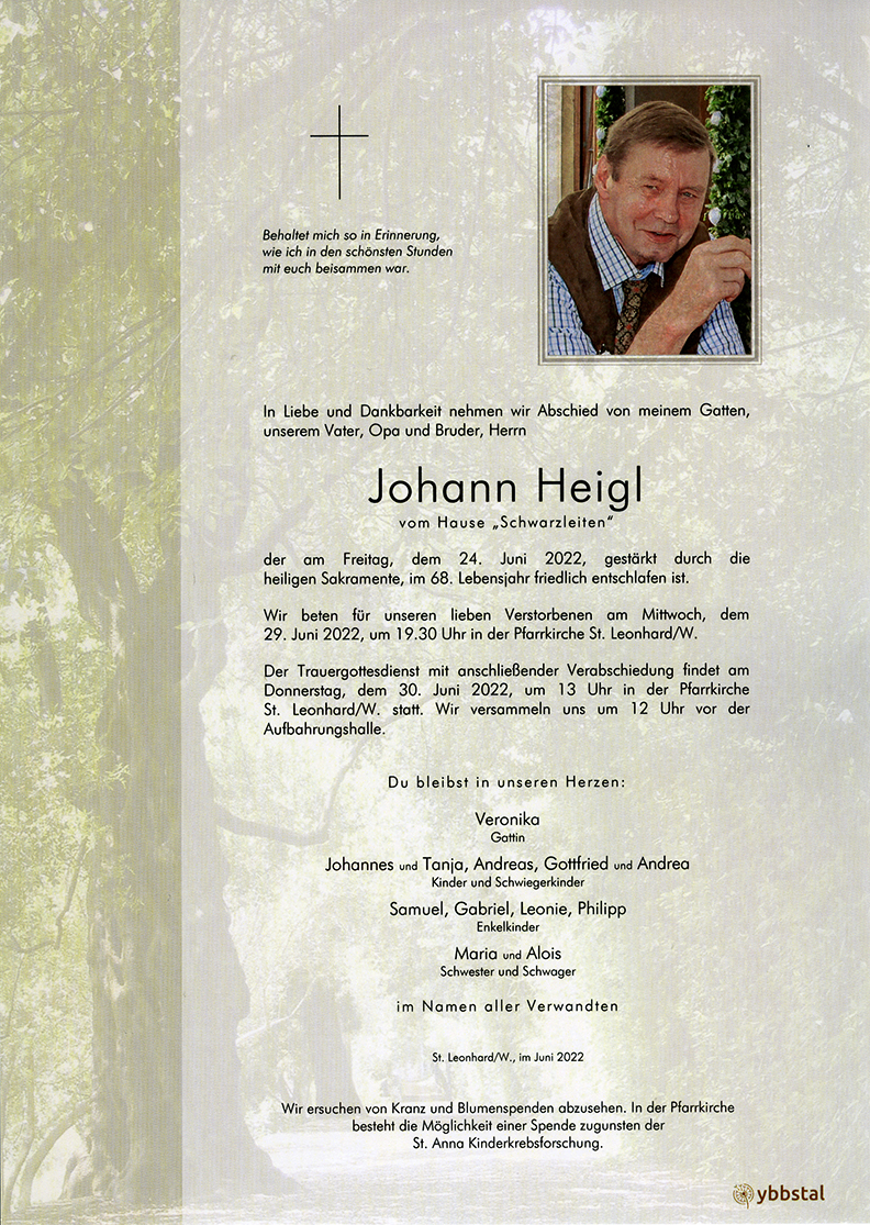 Parte Johann Heigl