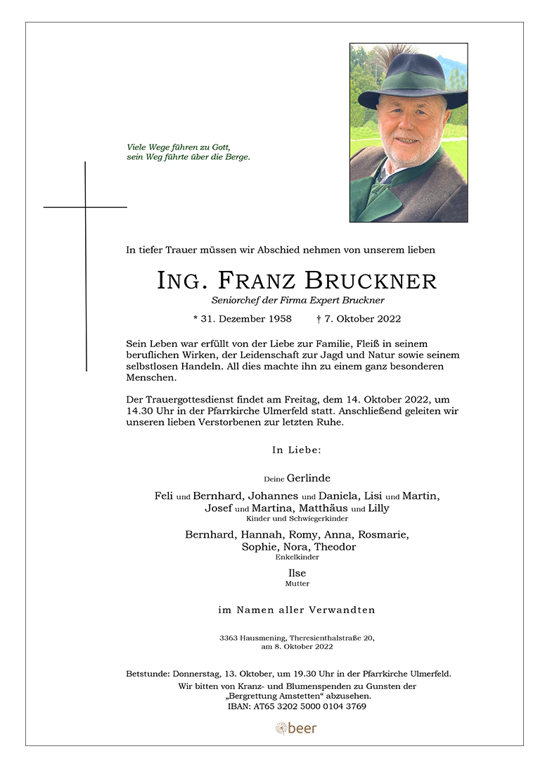 Parte Franz Bruckner