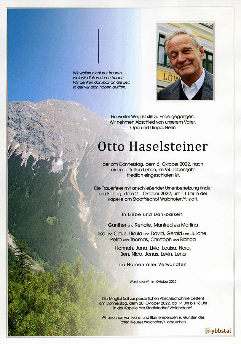 Parte Otto Haselsteiner
