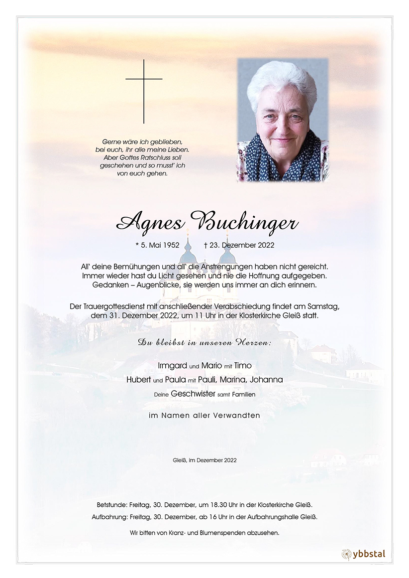 Parte Agnes Buchinger