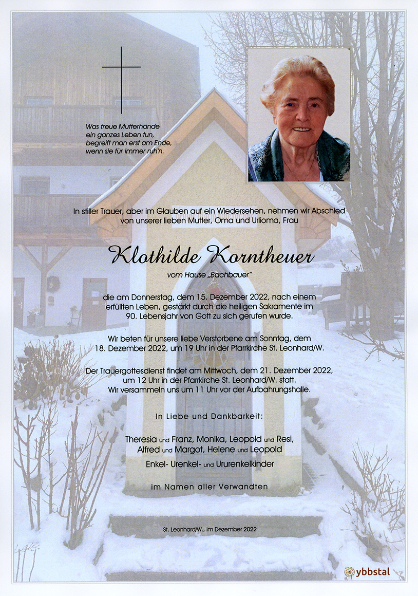 Parte Klothilde Korntheuer