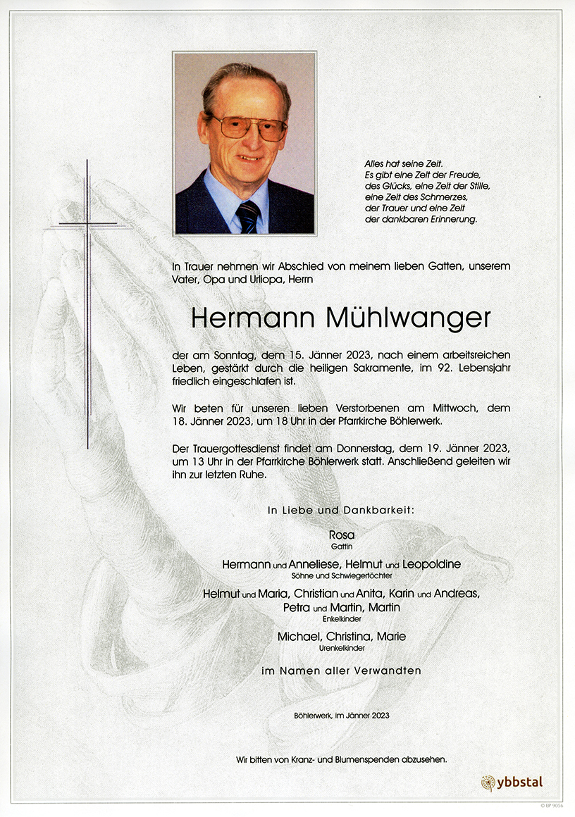 Parte Hermann Mühlwanger