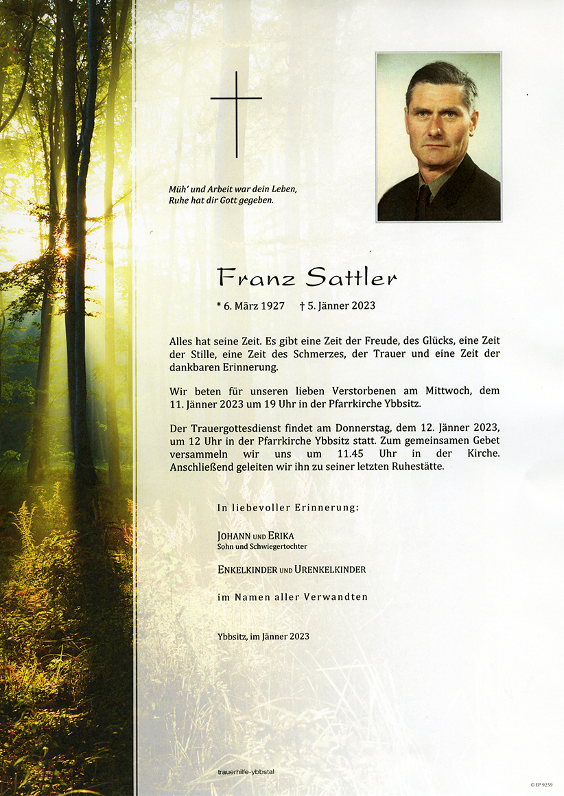 Parte Franz Sattler