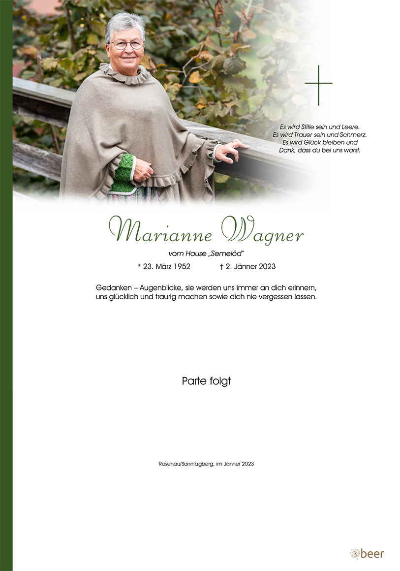 Parte Marianne Wagner