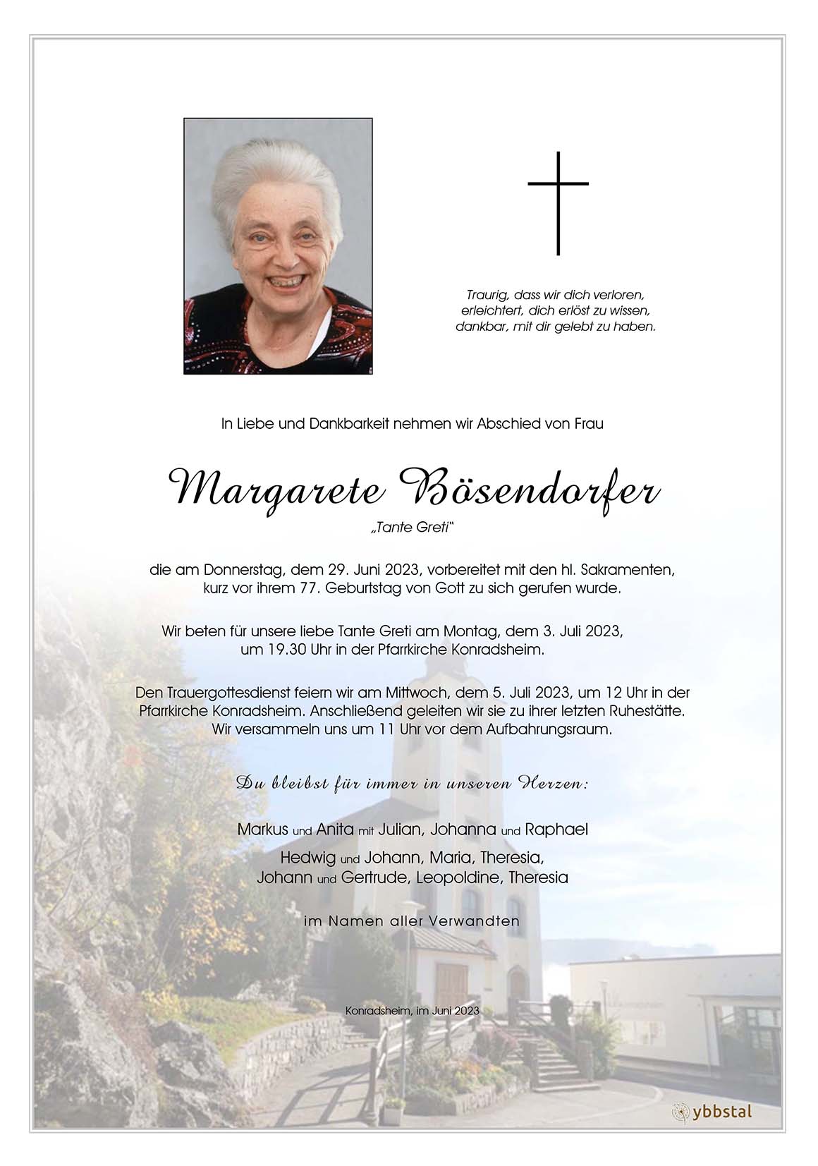 Parte Margarete Bösendorfer