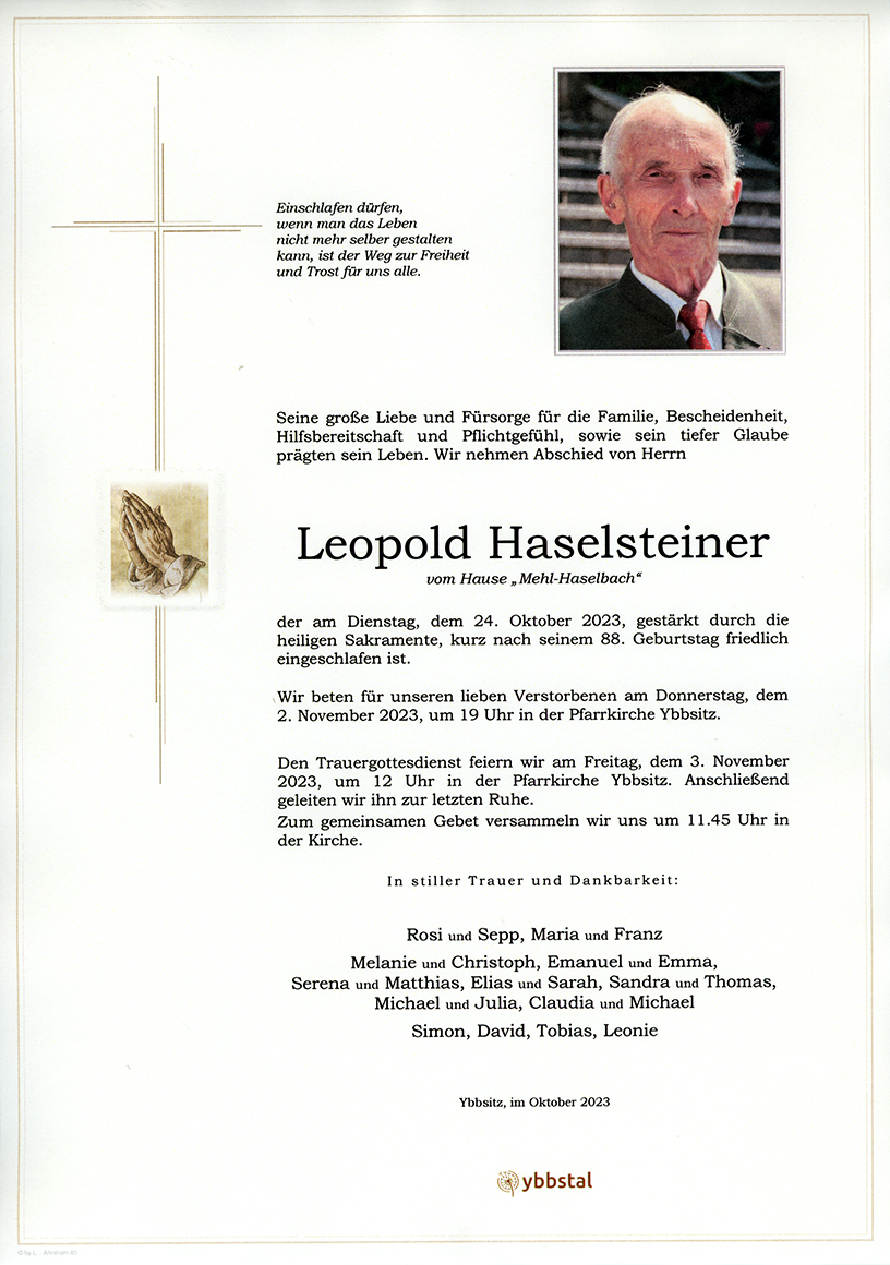 Parte Leopold Haselsteiner
