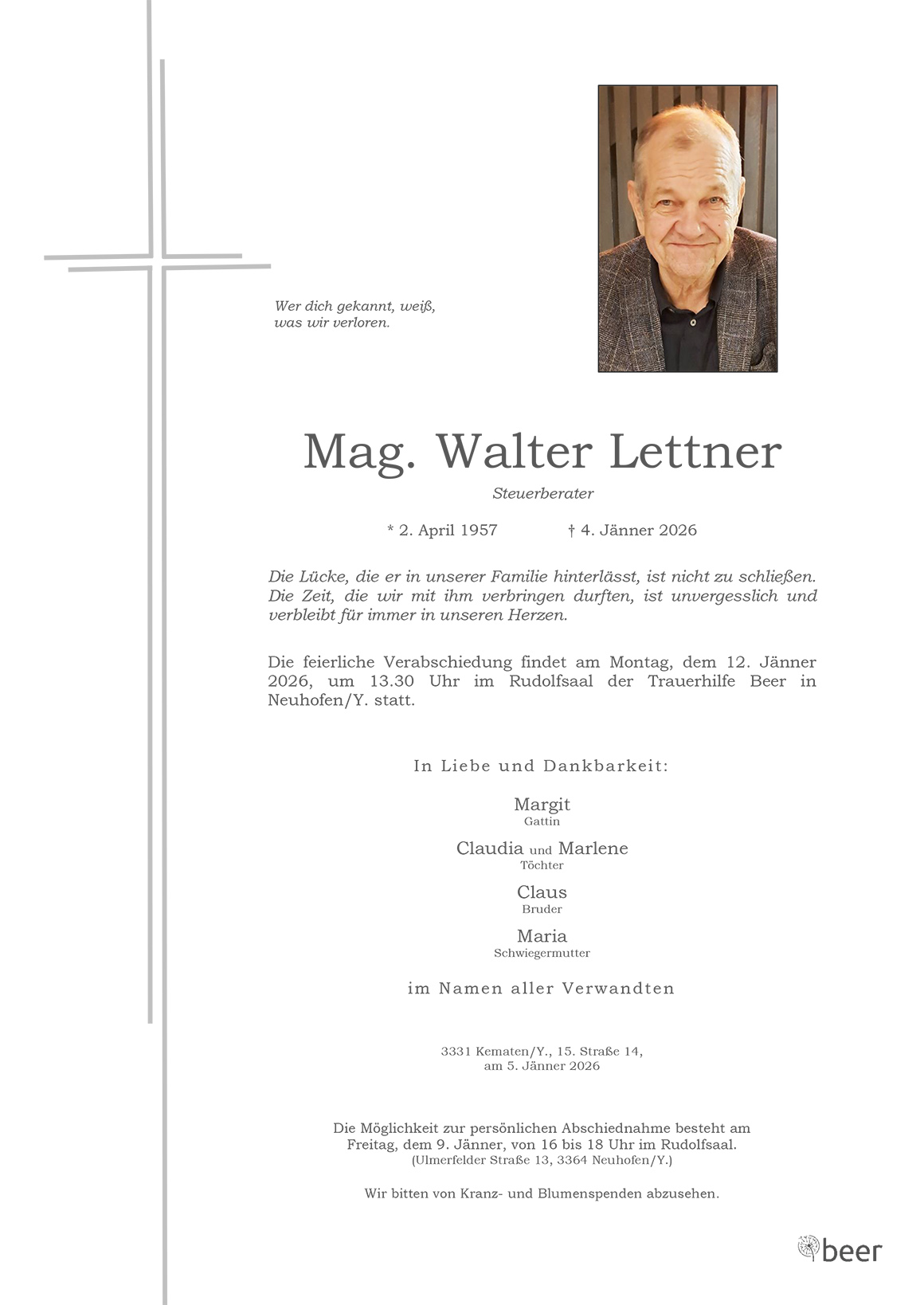 Parte Mag. Walter Lettner