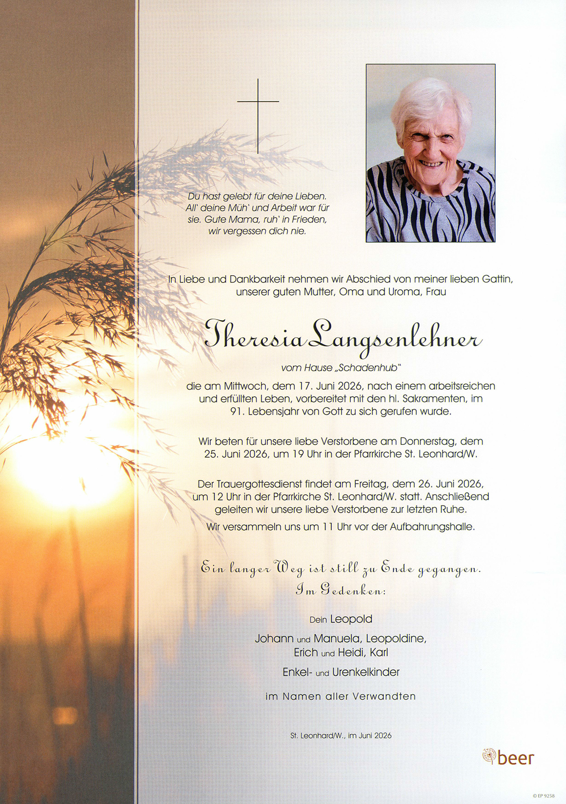 Parte Theresia Langsenlehner