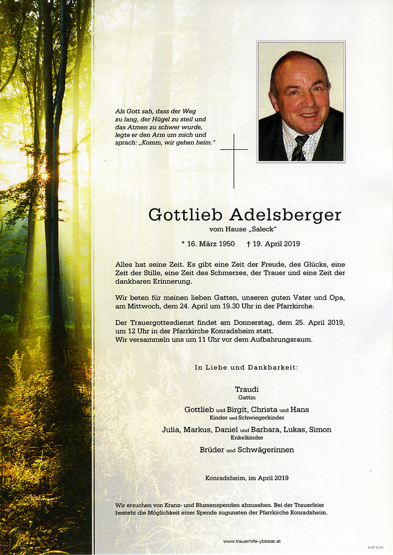 Parte Gottlieb Adelsberger