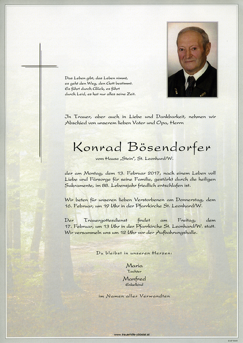 Parte Konrad Bösendorfer