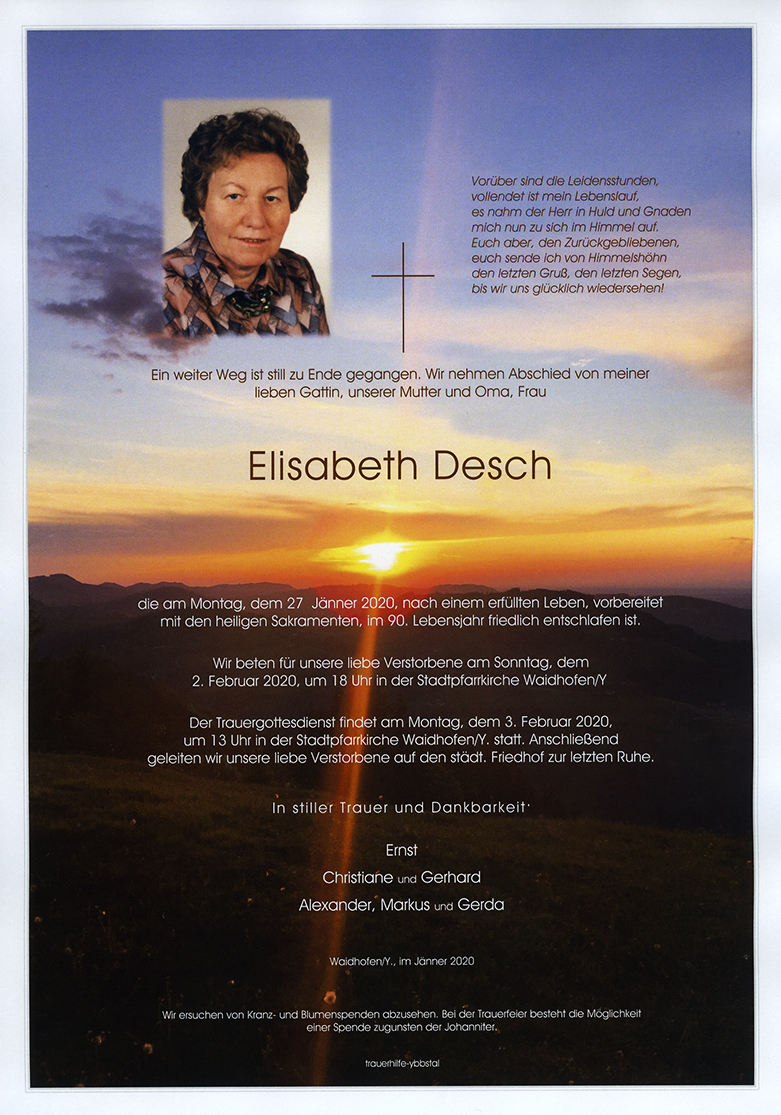 Parte Elisabeth Desch