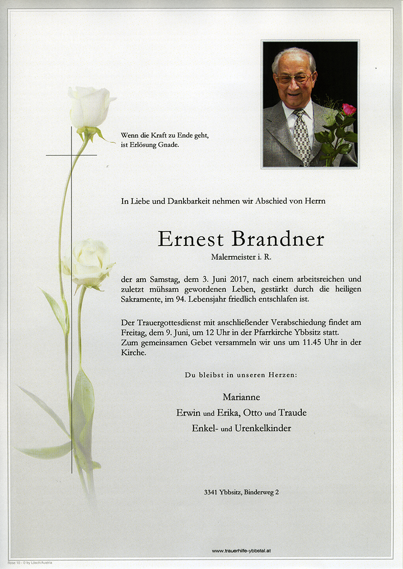 Parte Ernest Brandner