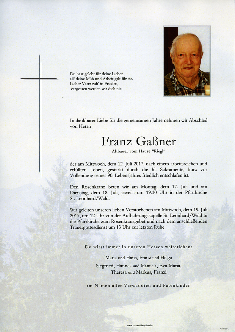 Parte Franz Gaßner