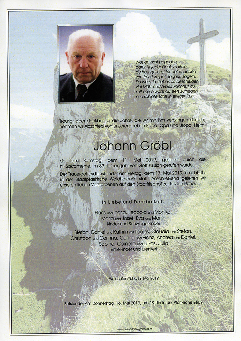 Parte Johann Gröbl