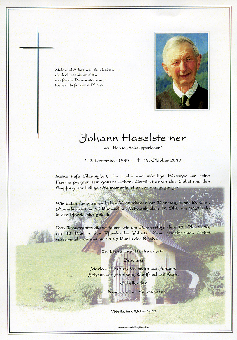 Parte Johann Haselsteiner