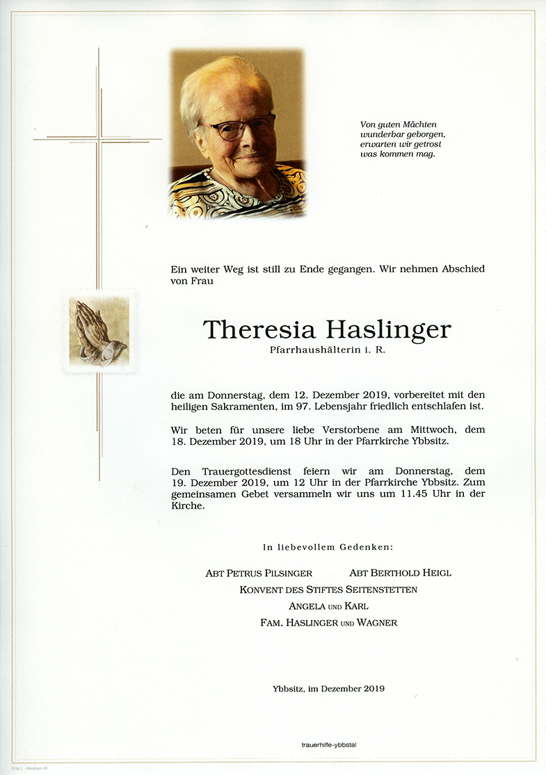 Parte Theresia Haslinger