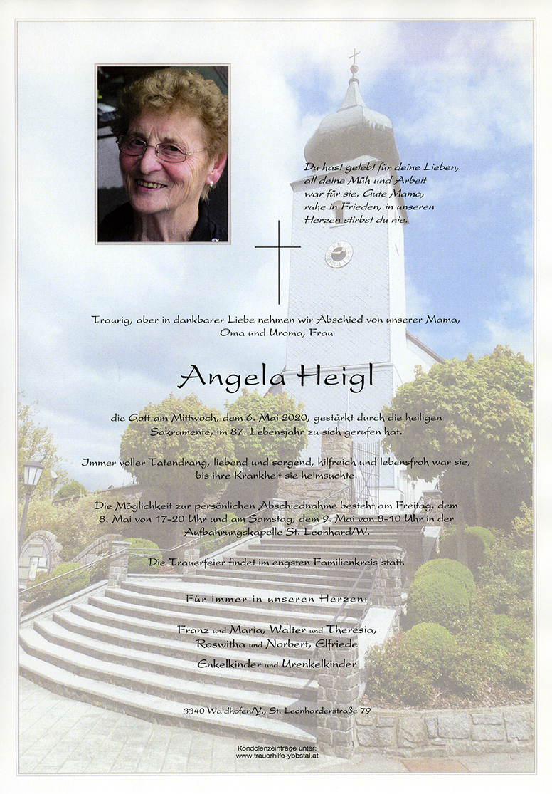 Parte Angela Heigl