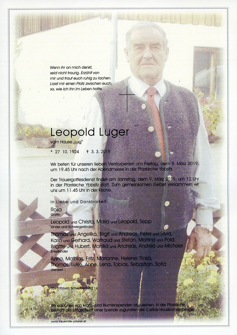 Parte Leopold Luger