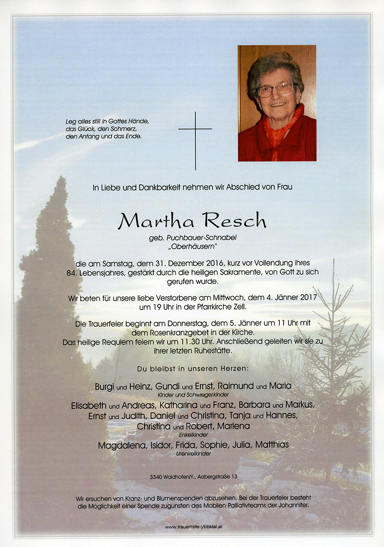 Parte Martha Resch