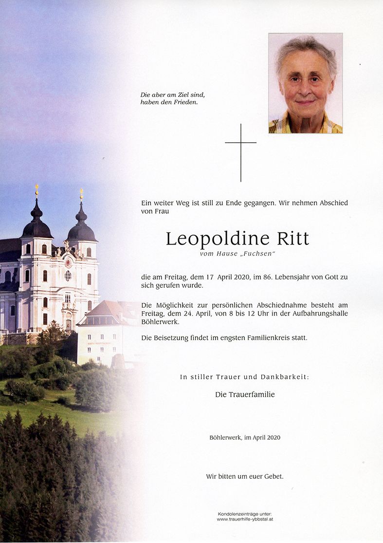 Parte Leopoldine Ritt