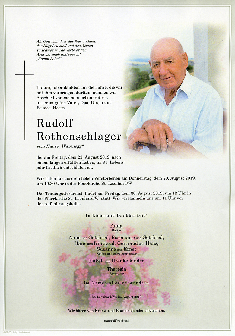 Parte Rudolf Rothenschlager