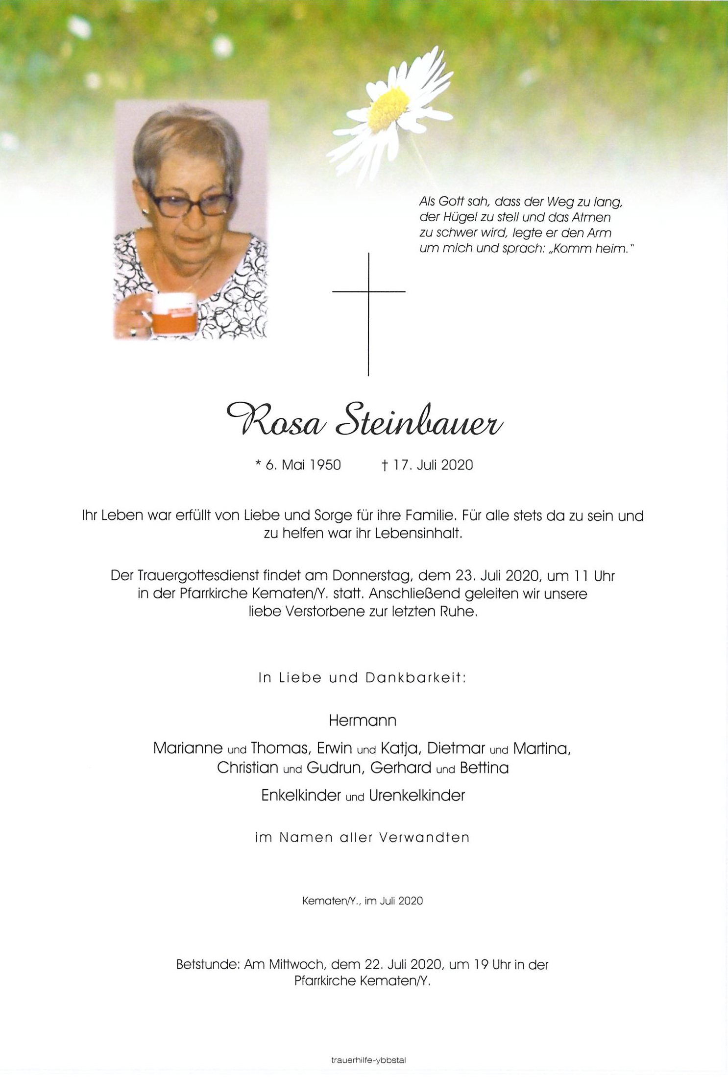 Parte Rosa Steinbauer