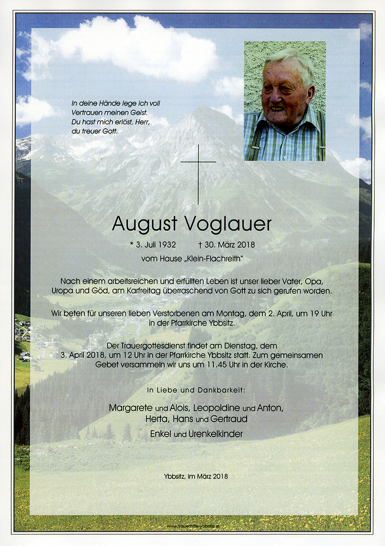 Parte August Voglauer