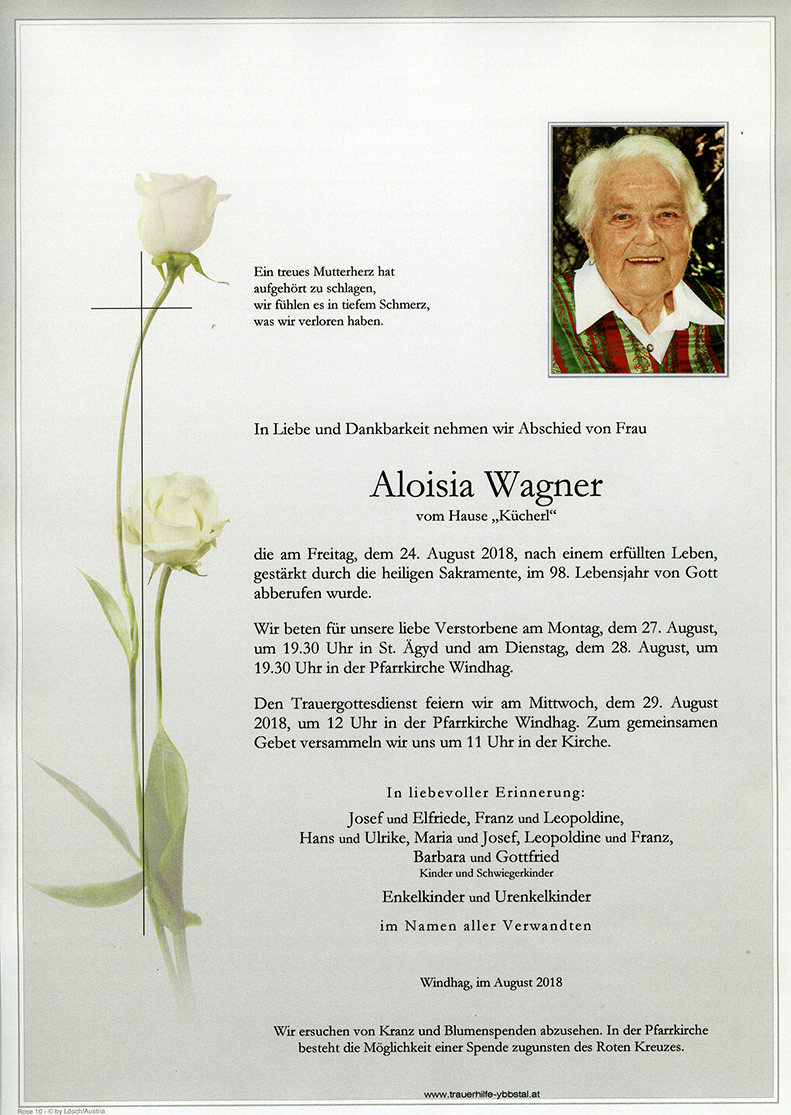 Parte Aloisia Wagner