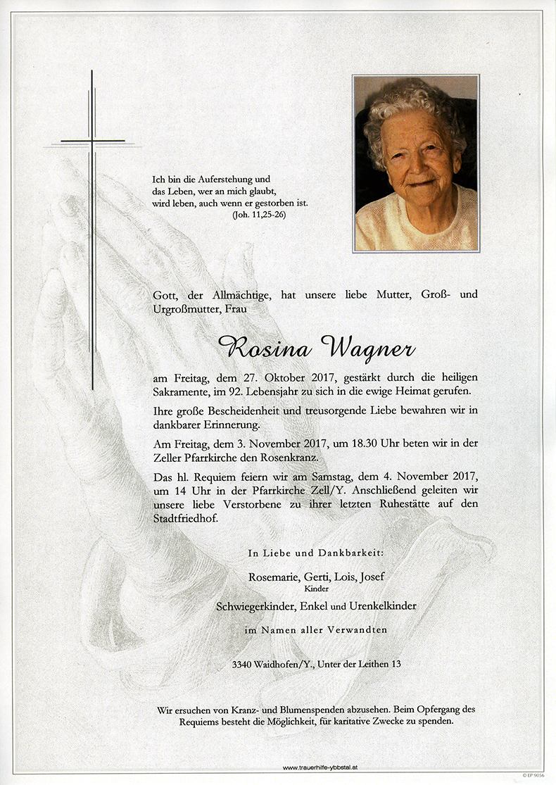 Parte Rosina Wagner