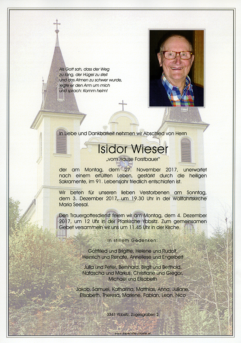 Parte Isidor Wieser